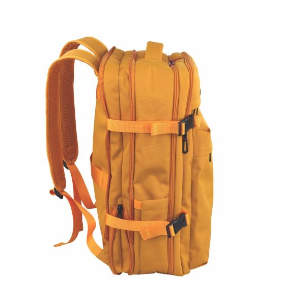 Ταξιδιωτικό Σακίδιο Πλάτης Dielle 414M 47L 55x40x20 Κίτρινο – Ιδανικό για Χειραποσκευή