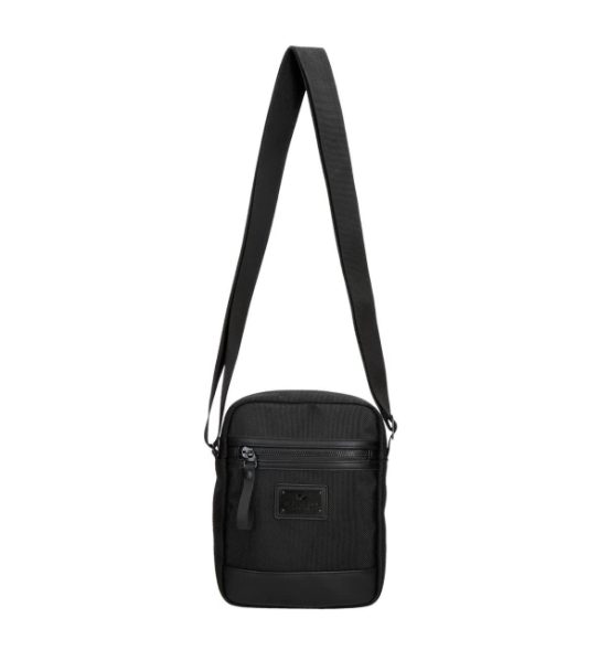 Premium Ανδρικό Τσαντάκι Ώμου & Χιαστί Pepe Jeans Blackmore  7055542 Μαύρο | με 4 Θήκες | Κομψό & Ανθεκτικό
