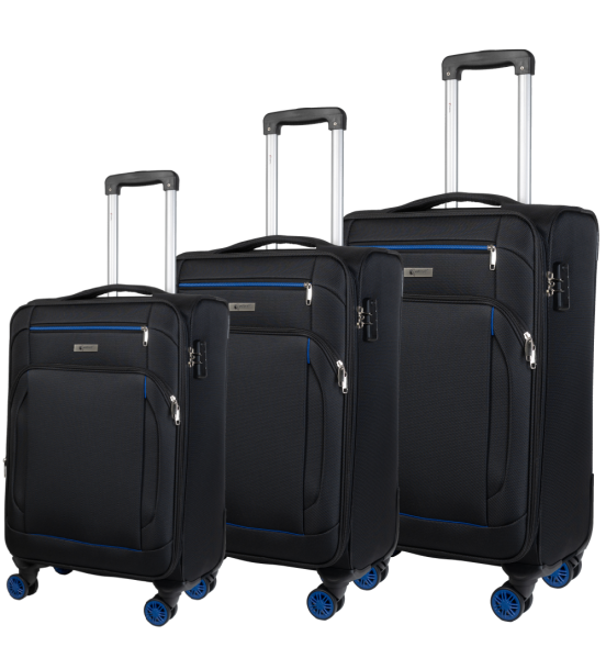 Βαλίτσα Cardinal 5000 SET3 Black Spectra 