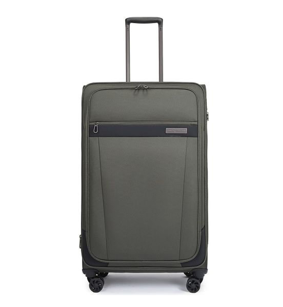 Πανάλαφρη Μεγάλη Βαλίτσα (3.83kg) Cardinal 5200-78 Χακί Αδιάβροχη με TSA & 4 Ρόδες 360° 78x46x25cm