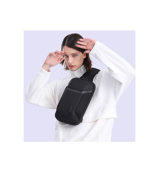 Τσαντάκι Ώμου Χιαστί Bange 7721 Μαύρο – Αδιάβροχο Crossbody με Θήκη iPad