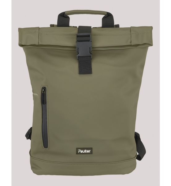 Σακίδιο Πλάτης Paulter 6001-S Χακί – 100% Αδιάβροχο Roll Top με Θέση Laptop 13,6''
