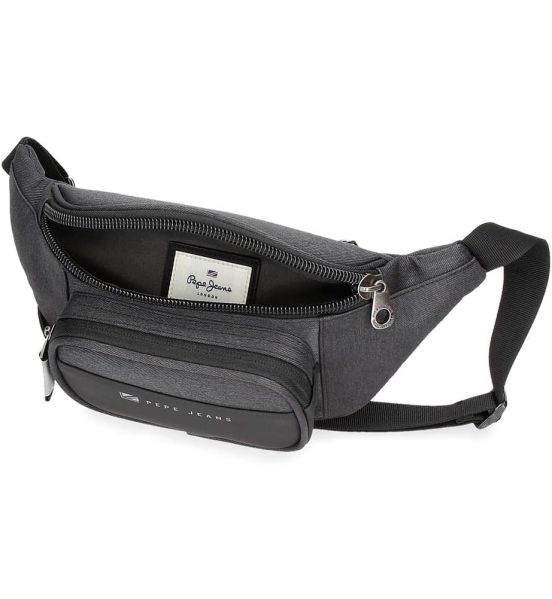 Ανδρικό Τσαντάκι Μέσης Pepe Jeans 7127131 Μαύρο/Γκρι | Ανθεκτικό, Premium & Επώνυμο