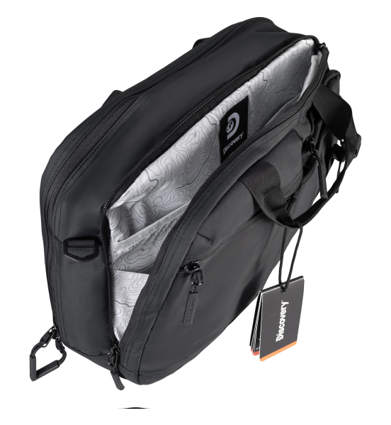 Επαγγελματική Τσάντα DISCOVERY D00114.06 Black Shield
