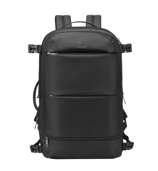 Αδιάβροχο Σακίδιο Καμπίνας Tigernu T-B9831V 37L Μαύρο | Με Συμπίεση Κενού (Vacuum) – Premium Χειραποσκευή