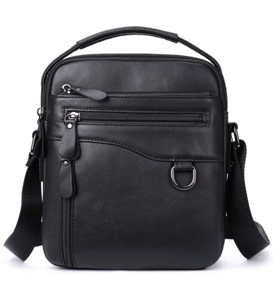 Δερμάτινο Ανδρικό Τσαντάκι Ώμου Cardinal 7012 Μαύρο – Casual Ανδρικό Αξεσουάρ Καθημερινής Χρήσης