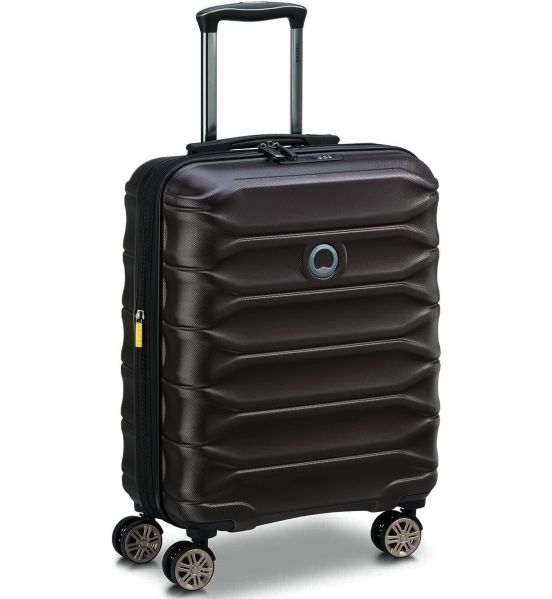 Βαλίτσα Καμπίνας 55x40x20 DELSEY METEOR 3869803 Μαύρο – Premium ABS/Polycarbonate, για Όλες τις Αεροπορικές