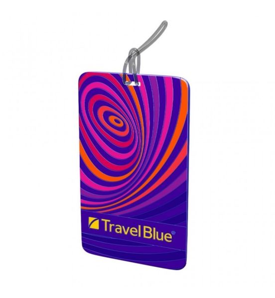 Ετικέτα Βαλίτσας TRAVEL BLUE 102 Πολύχρωμη & Ανθεκτική – για Εύκολη Αναγνώριση