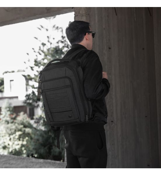 Ανδρικό Business Σακίδιο Πλάτης Caterpillar Holt 22L Ανθρακί – Laptop 16” – Premium Ποιότητα & Εργονομία