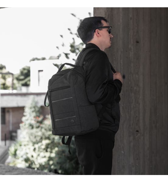 Ανδρικό Σακίδιο Πλάτης Caterpillar Holt 19L Μαύρο – Laptop 16” – Business Design, Ελαφρύ & Ανθεκτικό