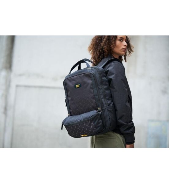 Σακίδιο Πλάτης 2-in-1 Caterpillar Voyager 84836-01 Μαύρο 30L – Backpack & Μέσης, Premium Ποιότητα