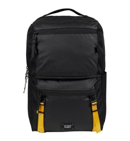 Σακίδιο Πόλης CATERPILLAR 84839-01Utility X Μαύρο 21lt με Θήκη Laptop 15.6”