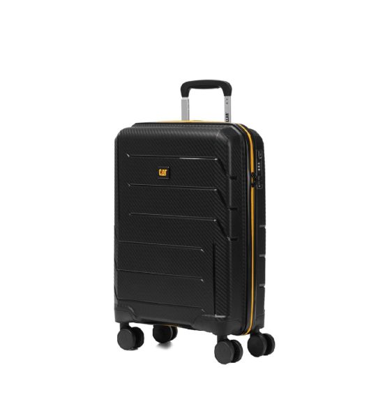 Βαλίτσα Καμπίνας Caterpillar Venture 84922-01 Μαύρη | Ελαφρύ 2.7kg, Υλικό Πολυπροπυλένιο Άθραυστο & 43L
