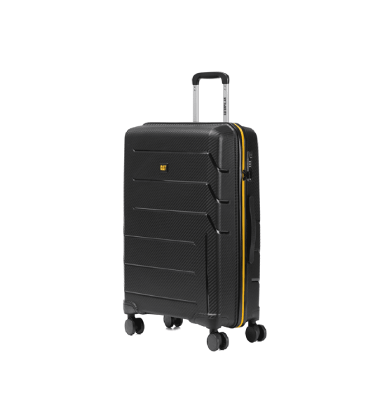 Βαλίτσα Μεσαία Caterpillar Venture 84922-01 Μαύρη – Πολυπροπυλένιο | Ελαφριά 3.5kg & Ανθεκτική για Έως 20kg