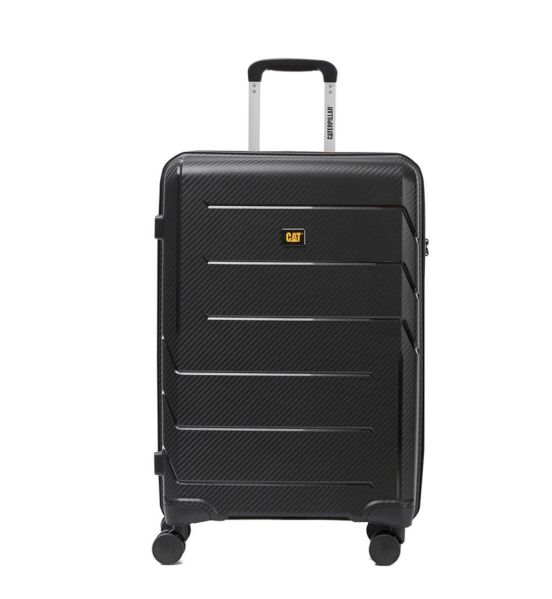 Βαλίτσα Μεσαία Caterpillar Venture 84922-01 Μαύρη – Πολυπροπυλένιο | Ελαφριά 3.5kg & Ανθεκτική για Έως 20kg