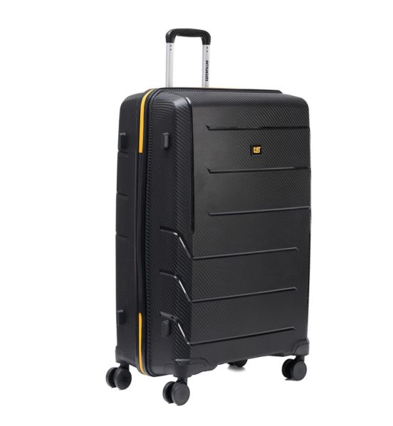 Μεγάλη Βαλίτσα Caterpillar Venture 84922-01 Μαύρη – 98L Πολυπροπυλένιο | Ανθεκτική για 23kg και Άνω