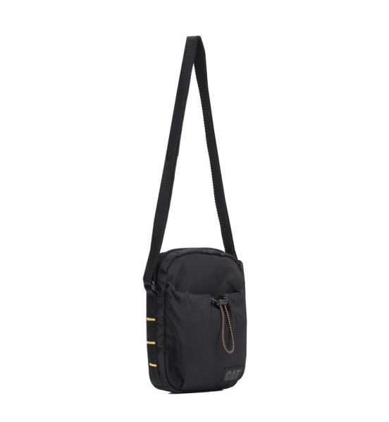 Τσαντάκι Ώμου Caterpillar Μικρό 84992-80 Montana Utility Bag Μαύρο | Υδατοαπωθητικό – Άμεση Πρόσβαση & Minimal Design
