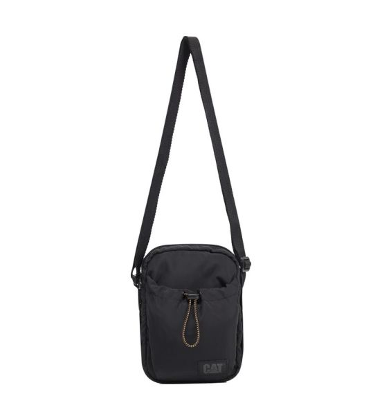 Τσαντάκι Ώμου Caterpillar Μικρό 84992-80 Montana Utility Bag Μαύρο | Υδατοαπωθητικό – Άμεση Πρόσβαση & Minimal Design