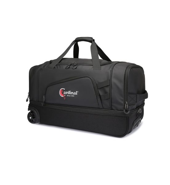 Μικρή Τροχοτσάντα Ταξιδιού Cardinal 8506 55cm Μαύρο 48L | Αδιάβροχο | Διπλός Πάτος & Ενισχυμένες Ραφές