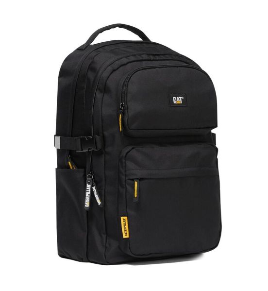Επαγγελματικό Σακίδιο Πλάτης Caterpillar Seattle 85065-01 Μαύρο 30L | Διπλό Χώρο & Εργονομική Πλάτη Airmesh