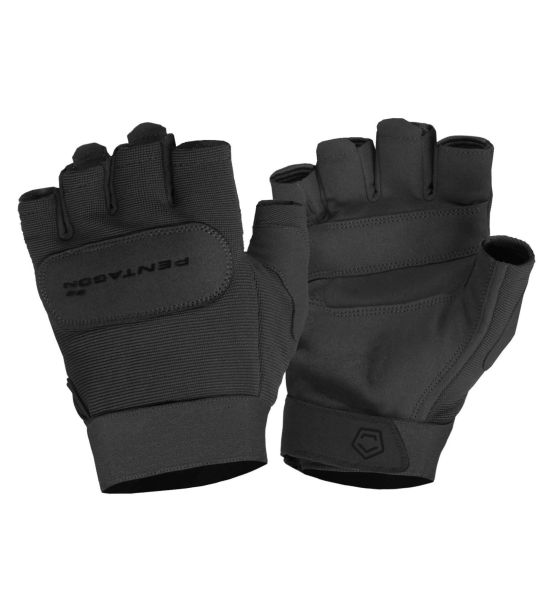 Ανδρικά Ημιδακτύλια Γάντια Pentagon Duty Mechanic P20010-SH Μαύρο – Tactical & Outdoor Χρήσης