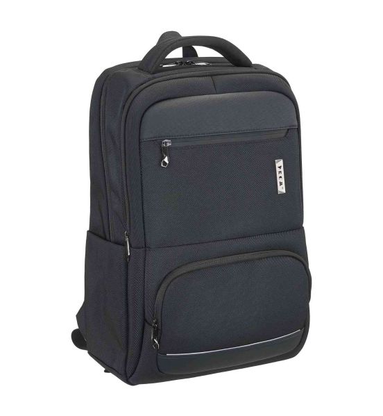 Σακίδιο Πλάτης Επαγγελματικό RCM 9005 Μαύρο για Laptop 15.6” - Αδιάβροχο με Ανατομική Πλάτη & Πολλές Θήκες