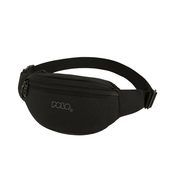 Ανδρικό Τσαντάκι Μέσης Μικρό POLO LEGACY 908029 Μαύρο – Ανθεκτικό & Premium Ποιότητα