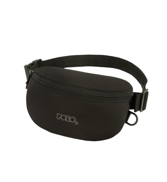 Ανδρικό Τσαντάκι Μέσης POLO 908854 Μαύρο Minimal για Καθημερινή Χρήση – Πρακτικό & Ελαφρύ