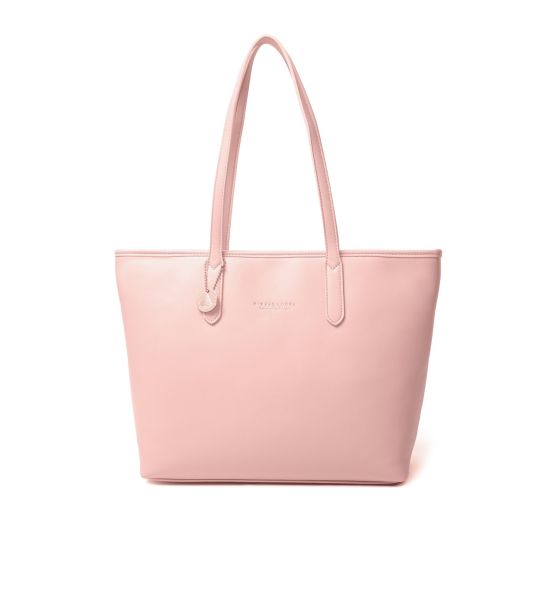 Γυναικεία Τσάντα Ώμου Shopper Pierre Loues 914-62 Ροζ | Ασφαλές Φερμουάρ & Ιμάντες Microfiber | Απόλυτη Οργάνωση & Στυλ