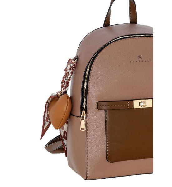 Γυναικείο Σακίδιο Πλάτης Bartuggi 718-54814 Dusty Pink | Με Θήκη Tablet & 5 Τσέπες | Το Απόλυτο Backpack