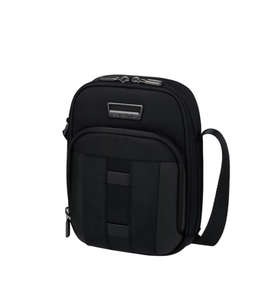 Premium Ανδρικό Τσαντάκι Ώμου Samsonite Urban Eye 150046 Μαύρο | Αδιάβροχο με Θήκη Smartphone | Εξαιρετικής Ποιότητας