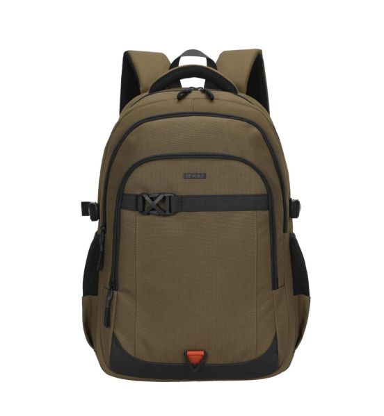 Αδιάβροχο Σακίδιο Πλάτης RCM 929 Χακί 25L | Laptop 15.6" | Ελαφρύ Backpack με 2 Θήκες & Αντικλεπτική Τσέπη