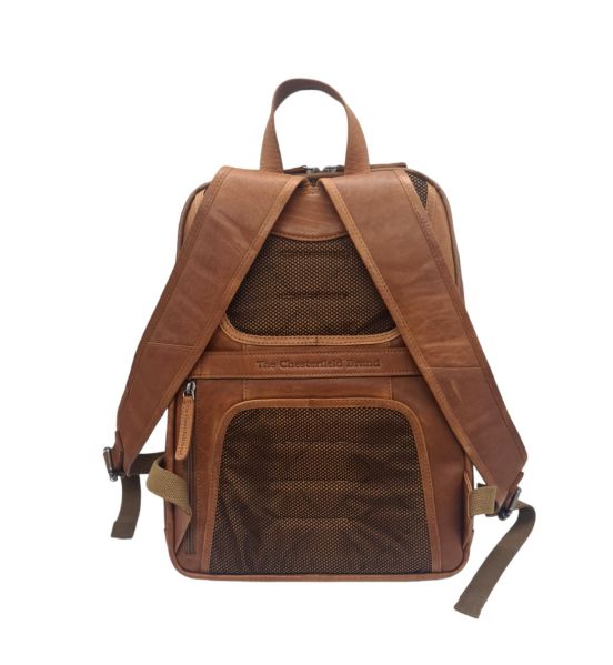 Δερμάτινο Σακίδιο Πλάτης Ανδρικό Chesterfield C58.031731 Κονιάκ – Premium Vintage Design