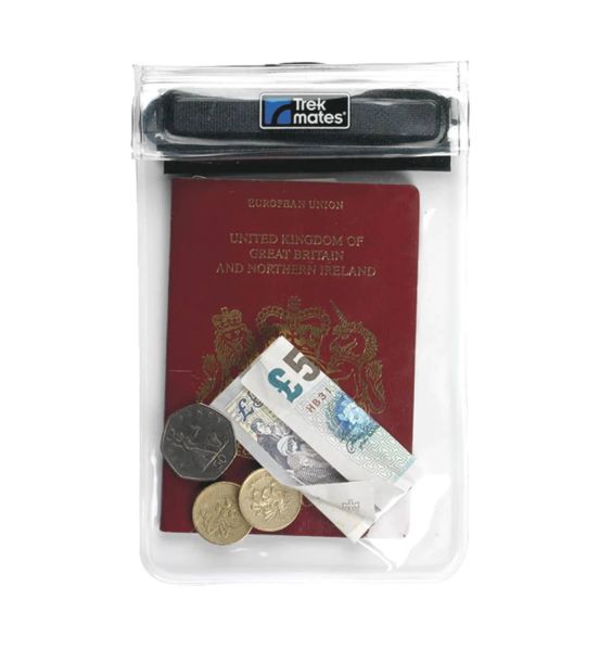 Αδιάβροχη Κρεμαστή Θήκη Λαιμού TREKMATES 817023 Διαφανής Touch Screen – για Κινητό & Έγγραφα