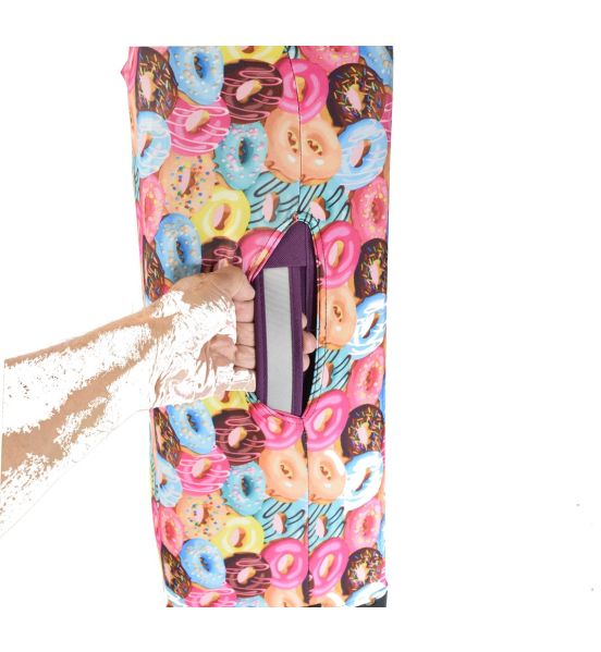 Κάλυμμα Βαλίτσας Μεγάλης Bartuggi 718-166080-2 Donuts Έως 77cm Ελαστικό Spandex – Κατά των Γρατζουνιών
