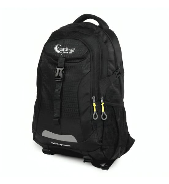 Σακίδιο Πλάτης Μεγάλο CARDINAL 911 Plus Μαύρο 57L με Θήκη Laptop 17.3″ & Πολλαπλές Θήκες