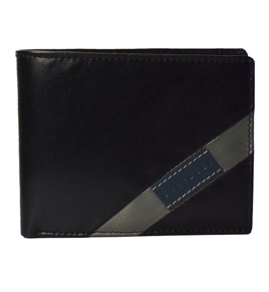 Ανδρικό Δερμάτινο Πορτοφόλι RFID BARTUGGI 520-5542 Μαύρο