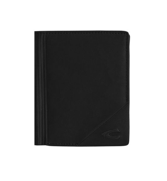 Δερμάτινο Πορτοφόλι Όρθιο Camel Active Taiga 404-705-60 Μαύρο