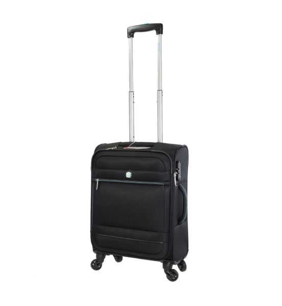 Βαλίτσα Καμπίνας DIELLE 350-55x38x19cm Μαύρο – Πολύ Ελαφριά με Polyester EVA & TSA Κλειδαριά