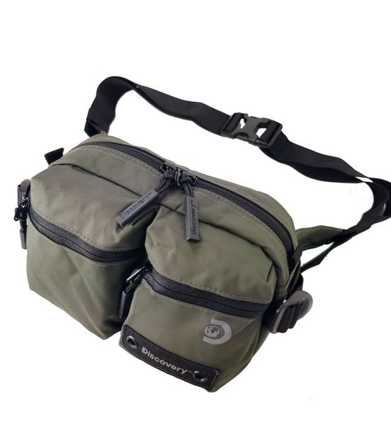 Τσαντάκι Μέσης DISCOVERY D00111.11 Khaki Shield