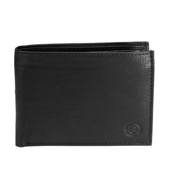 Ανδρικό Δερμάτινο Πορτοφόλι GINIS CG-1338 Μαύρο – RFID Προστασία & Πολλές Θήκες – Πρακτικό & ανθεκτικό