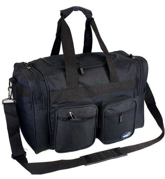 Σακ Βουαγιάζ XS Seagull PD11 43x24x29cm Μαύρο 20L – με 4 Τσέπες, Ιδανικό για Κολυμβητήριο & Καμπίνα