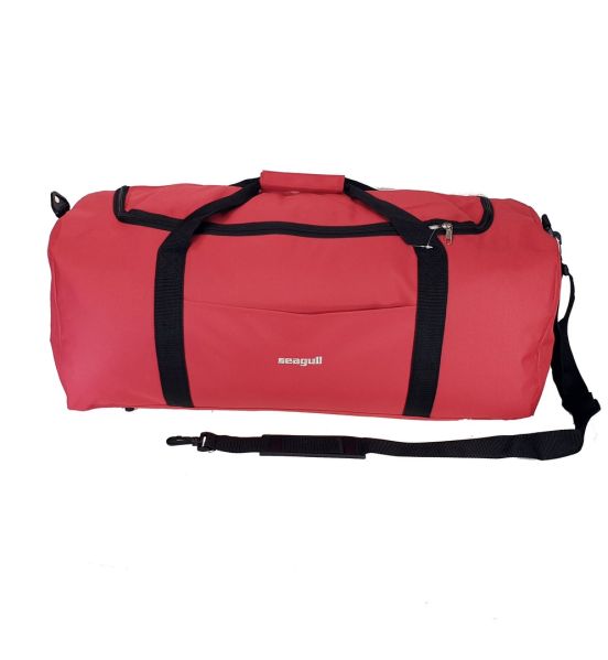 Μεγάλο Σακ Βουαγιάζ Seagull PDR152 Κόκκινο 68cm 55L | Υποδοχή για Λουκέτο | Μεγάλη Τσάντα Ταξιδιού & Αθλητισμού