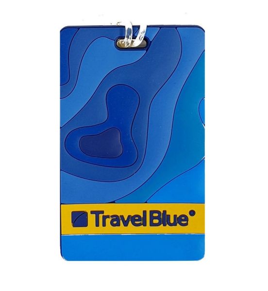Ετικέτα Βαλίτσας TRAVEL BLUE 104 Μπλε με Έντονο Χρώμα – Ξεχώρισε τη Βαλίτσα σου