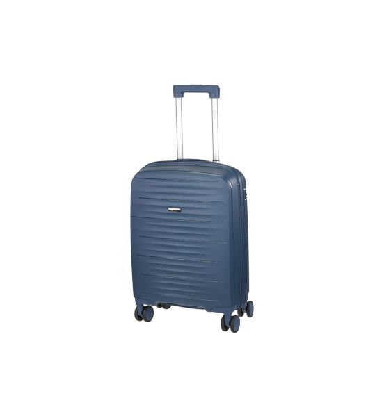 Βαλίτσα Καμπίνας XPLORER 178-20 Μπλε 55cm – Πολυπροπυλένιο με TSA, Ελαφριά & Ανθεκτική – Cabin Friendly