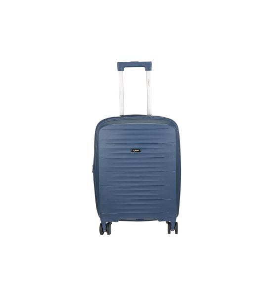 Βαλίτσα Καμπίνας XPLORER 178-20 Μπλε 55cm – Πολυπροπυλένιο με TSA, Ελαφριά & Ανθεκτική – Cabin Friendly