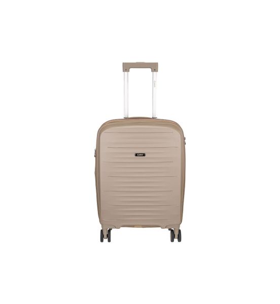 Βαλίτσα Καμπίνας XPLORER 178-20 Μπεζ 55cm – Πολυπροπυλένιο με TSA, Ελαφριά & Ανθεκτική – Cabin Friendly