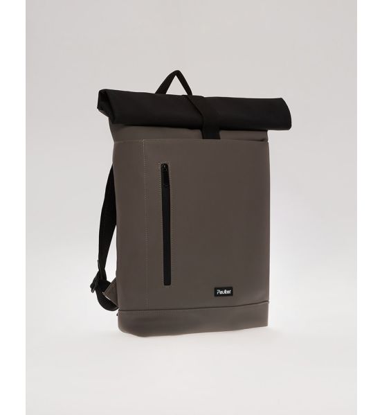 Σακίδιο Πλάτης Roll-Top Paulter 6002-L Γκρι – 100% Αδιάβροχο με Θέση Laptop 16’’ – Μοντέρνο & Ανθεκτικό