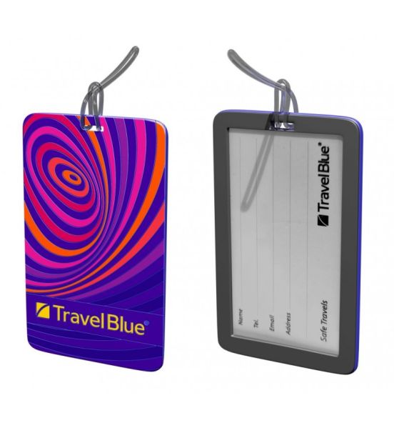 Ετικέτα Βαλίτσας TRAVEL BLUE 102 Πολύχρωμη & Ανθεκτική – για Εύκολη Αναγνώριση