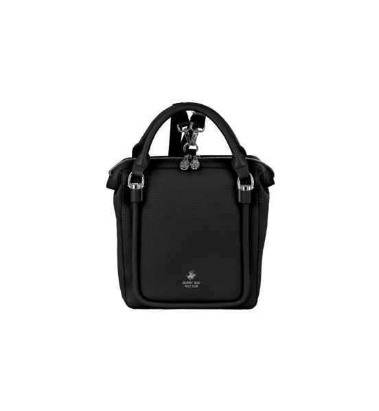 Premium Μαύρο Γυναικείο Backpack Beverly Hills Polo Club BH-4502 με Λαβές Χειρός & Ώμου